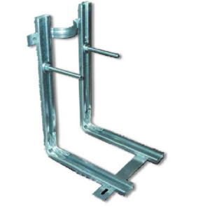 Staffa per vasi sospesi Open 2 fori interasse 18 cm bianco - Goman