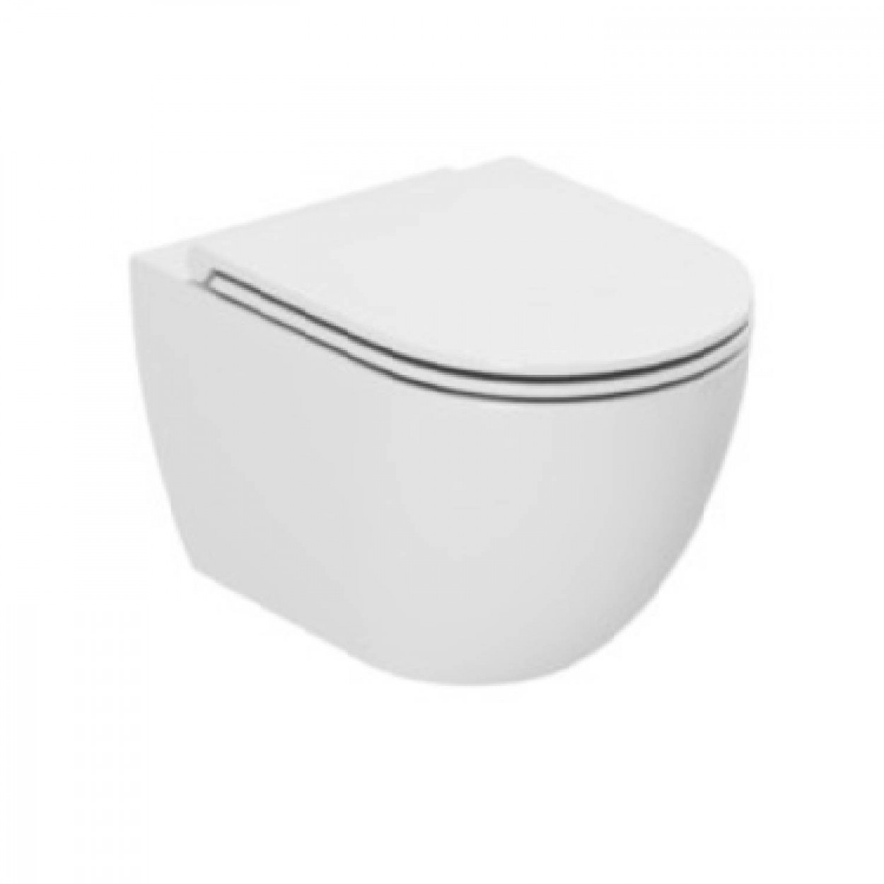 Vaso Sospeso Comoda Easy Clean Bianco Lucido | Ceramica Azzurra