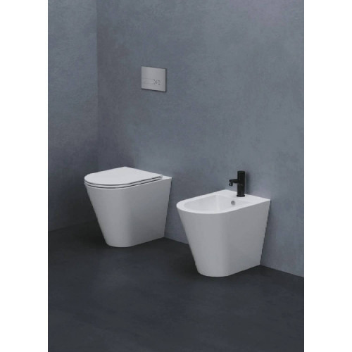 Vaso a Terra EasyClean 54x37 cm Forma Bianco Lucido | Azzurra