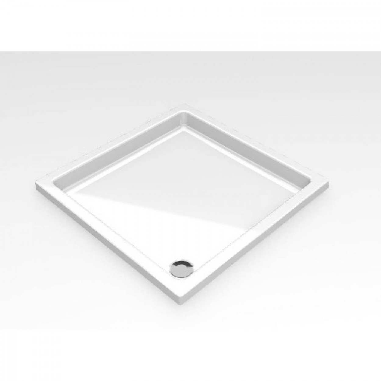 Piatto doccia 90x90x4,5 cm New Olympic bianco lucido - Novellini