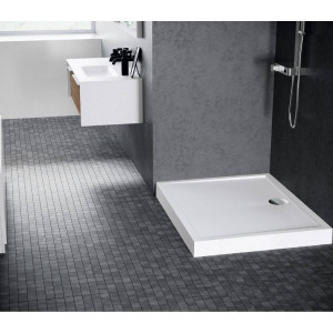 Piatto doccia 90x90x4,5 cm New Olympic bianco lucido - Novellini 2