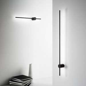 Lampada da parete Essence 120 cm nero - Ideal Lux 2