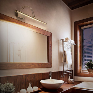 Lampada da parete Bow 46 cm ottone - Ideal Lux 2