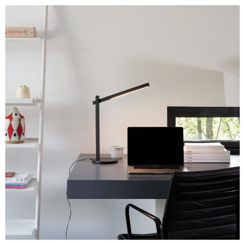 Lampada da tavolo Pivot nero - Ideal Lux