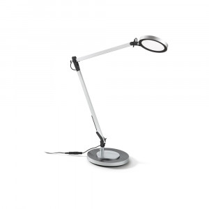 Lampada da tavolo Futura alluminio - Ideal Lux