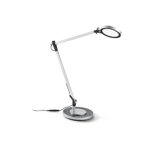 Lampada da tavolo Futura alluminio - Ideal Lux
