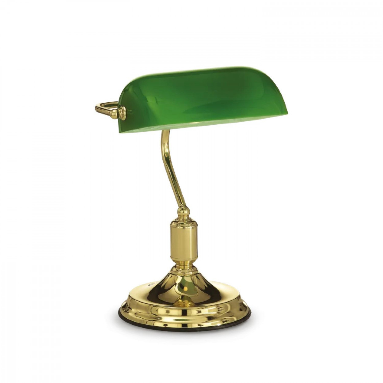 Lampada da tavolo Lawyer ottone - Ideal Lux