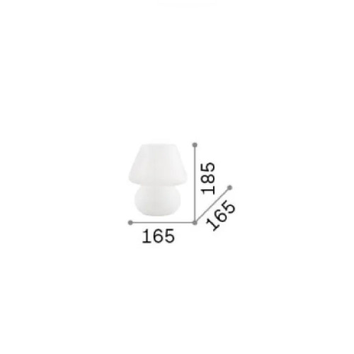 Lampada da tavolo Prato bianco - Ideal Lux