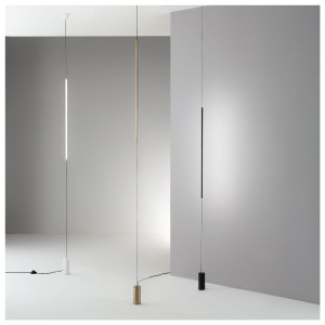 Lampada da terra Filo ottone spazzolato - Ideal Lux 2