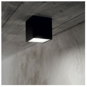 Lampada da soffitto Techo Small nero - Ideal Lux 2