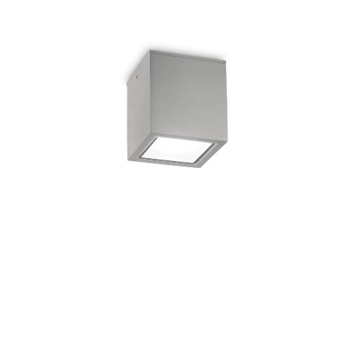 Lampada da soffitto Techo Small grigio chiaro - Ideal Lux