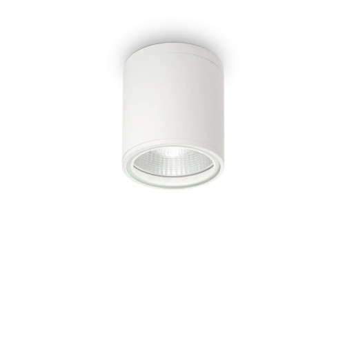 Lampada da soffitto Ø 11 cm Gun bianco - Ideal Lux