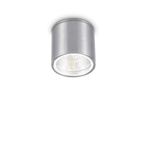 Lampada da soffitto Ø 11 cm Gun grigio chiaro - Ideal Lux