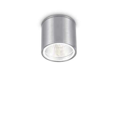 Lampada da soffitto Ø 11 cm Gun grigio chiaro - Ideal Lux