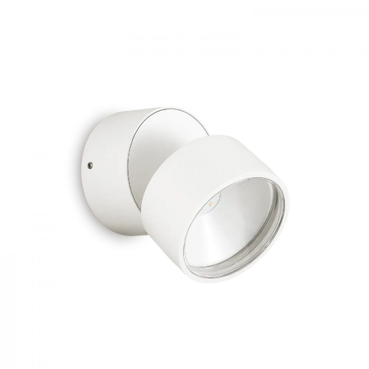 Lampada da parete Omega Round bianco - Ideal Lux