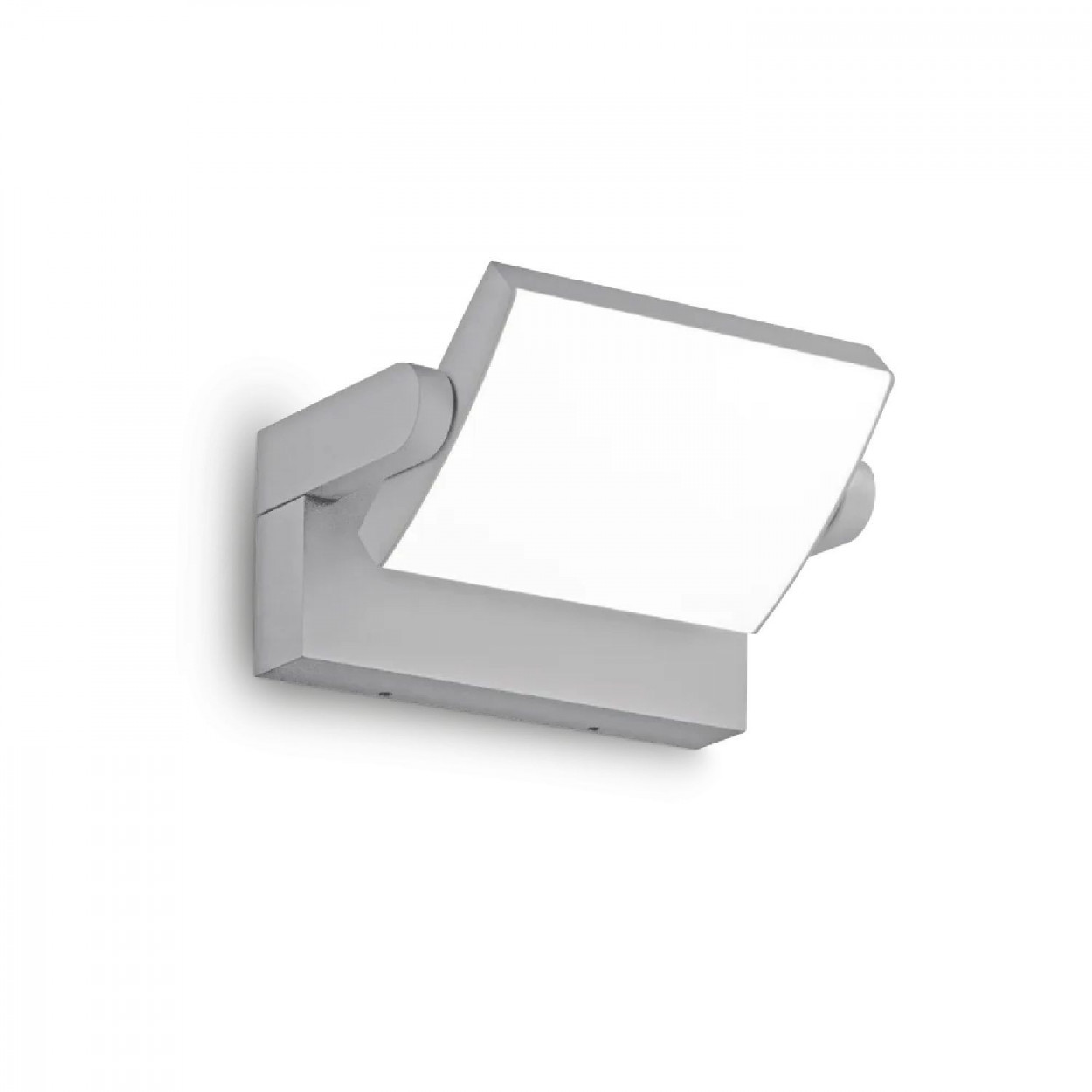 Lampada da parete orientabile senza sensore Swipe grigio - Ideal Lux