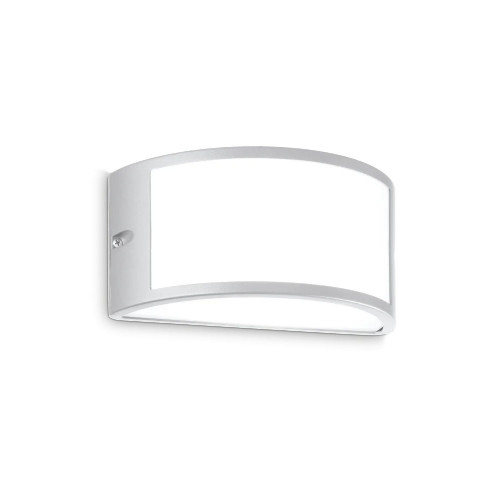 Lampada da parete Rex-1 grigio chiaro - Ideal Lux