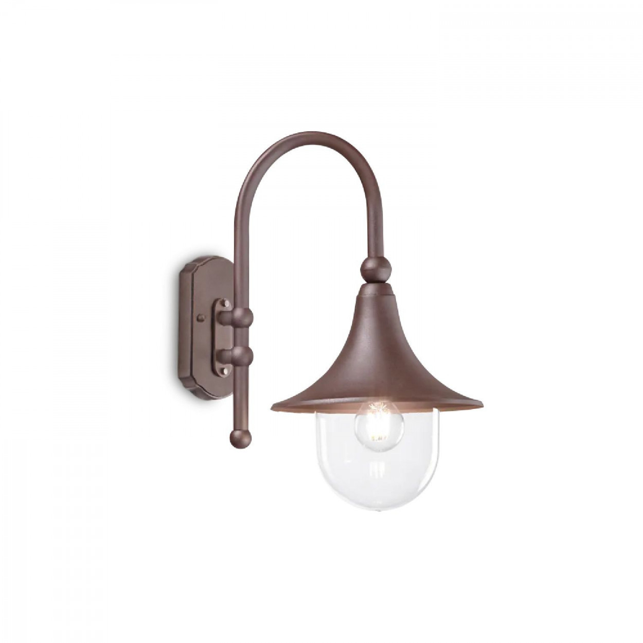 Lampada da parete Cima coffee - Ideal Lux