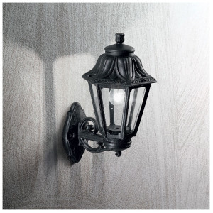 Lampada da parete Dafne nero - Ideal Lux 2