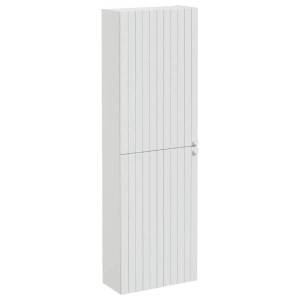 Colonna pensile alta Compact Root Groove grigio chiaro opaco - Vitra