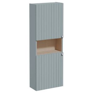 Colonna pensile bassa Compact Root Groove verde fiordo opaco - Vitra