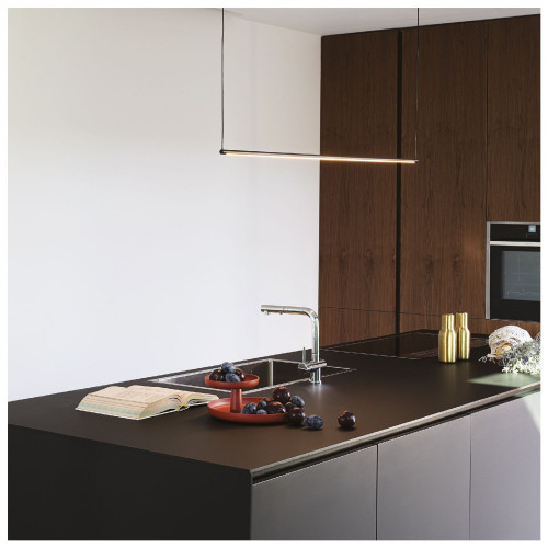 Lampada a sospensione Essence 126 cm nero - Ideal Lux