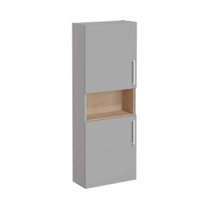 Colonna pensile bassa Compact Root Flat grigio roccia opaco - Vitra