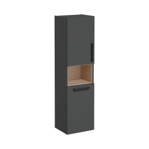 Colonna pensile bassa Root Flat grigio tempesta opaco - Vitra