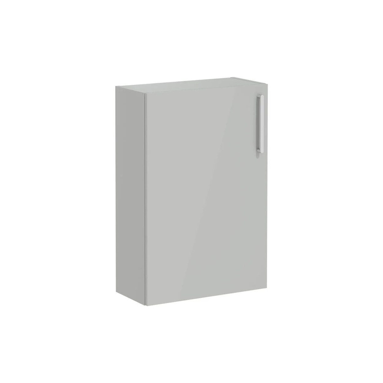 Pensile basso Compact Root Flat grigio perla brillante - Vitra