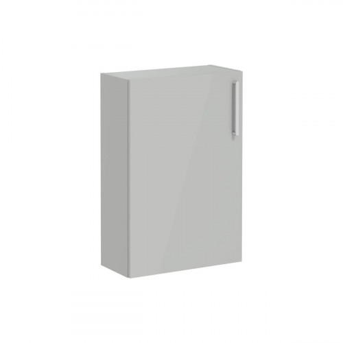 Pensile basso Compact Root Flat grigio perla brillante - Vitra