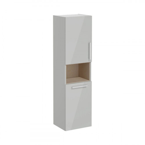 Colonna pensile bassa Root Flat grigio perla brillante - Vitra