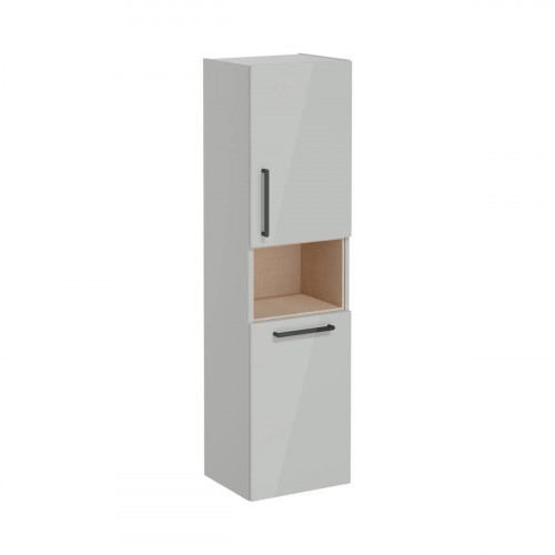 Colonna pensile bassa Root Flat grigio perla brillante - Vitra