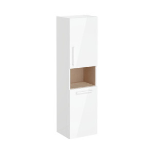 Colonna pensile bassa Root Flat bianco lucido - Vitra