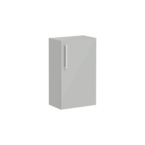 Pensile basso Compact Root Flat grigio perla brillante - Vitra