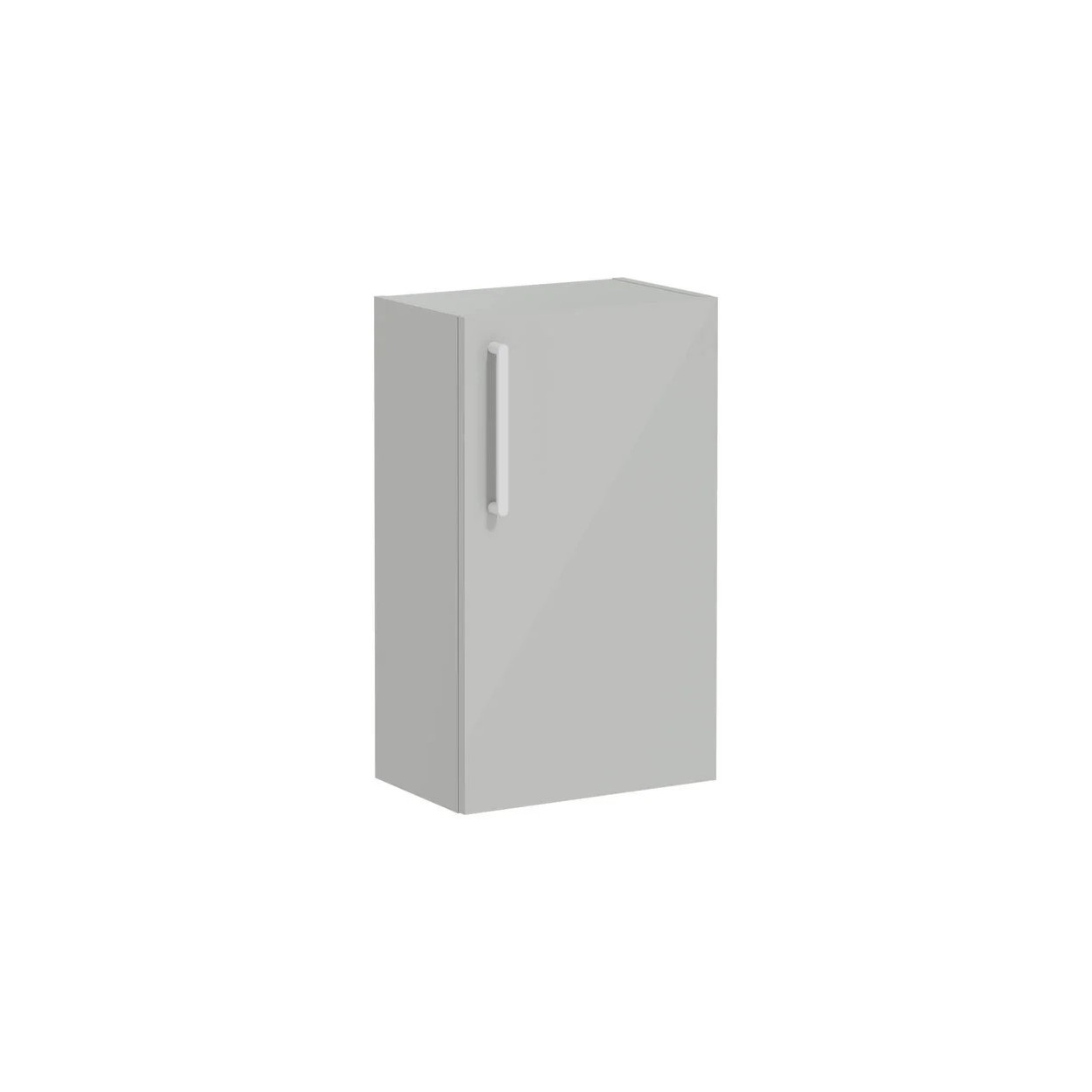 Pensile basso Compact Root Flat grigio perla brillante - Vitra