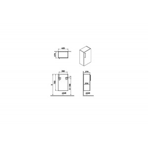 Pensile basso Compact Root Flat antracite brillante - Vitra 2