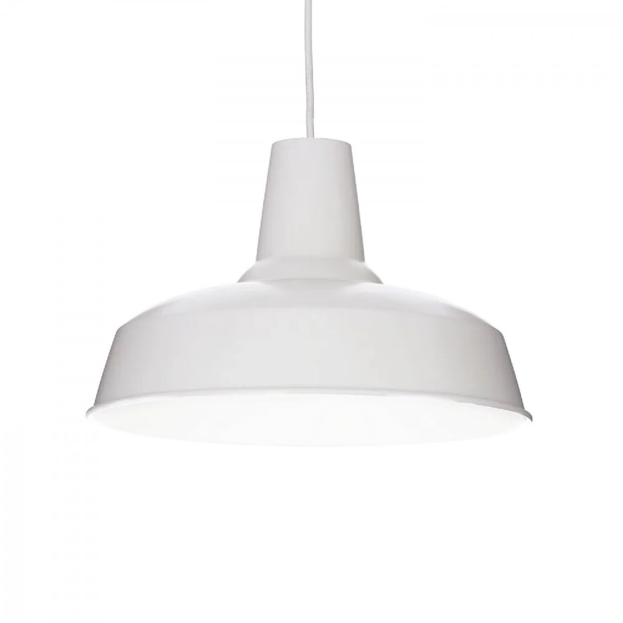 Lampada a sospensione Moby Ø 35 cm bianco - Ideal Lux