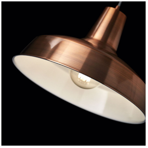 Lampada a sospensione Moby Ø 35 cm rame - Ideal Lux