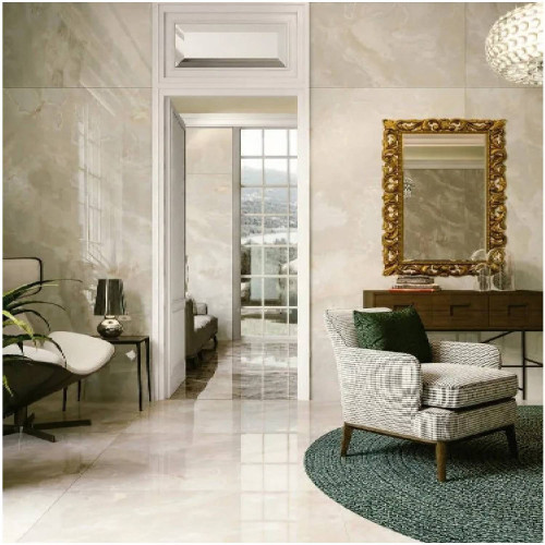 Onici 60x60 cm avorio lucido - Casalgrande Padana