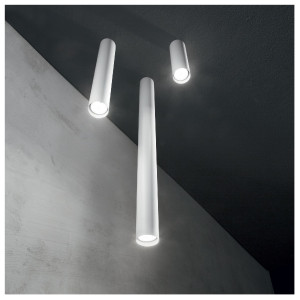 Lampada da soffitto Look 40 cm bianco - Ideal Lux 2
