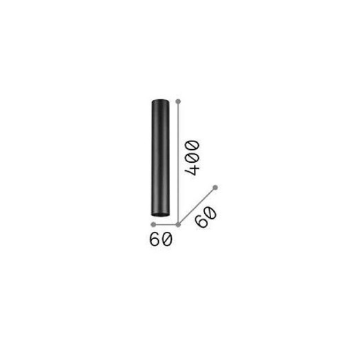 Lampada da soffitto Look 40 cm nero - Ideal Lux