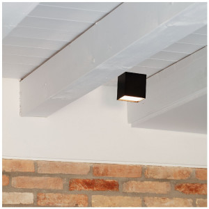 Lampada da soffitto Kubiko 10x10 cm nero- Ideal Lux 2