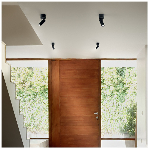 Lampada da soffitto Play nero- Ideal Lux