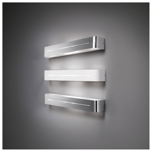 Lampada da parete Posta 36 cm alluminio - Ideal Lux