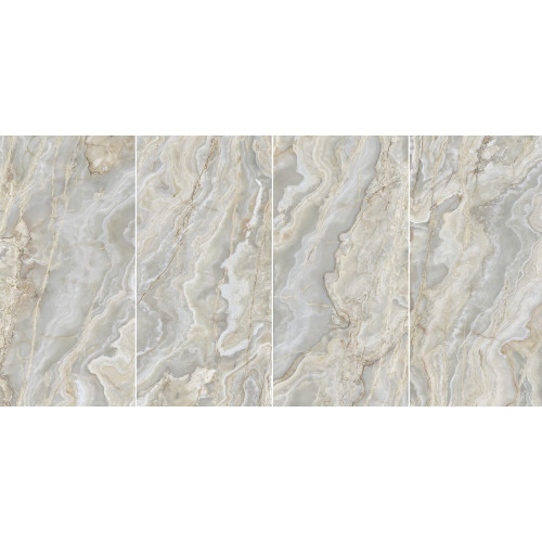 Onice Iride 60x120 cm argento lappato - La Fabbrica Ava