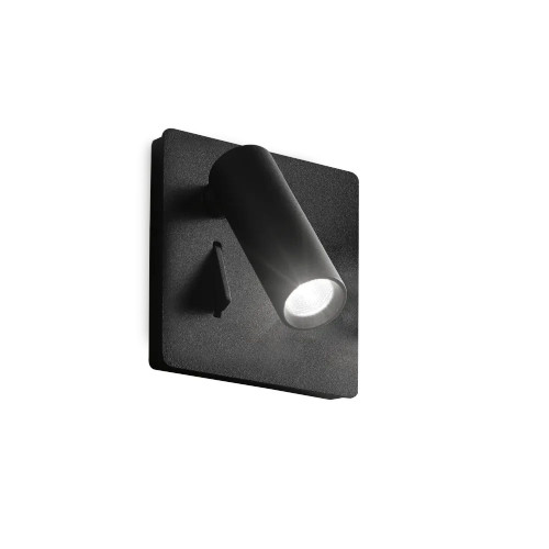 Lampada da parete Lite nero - Ideal Lux