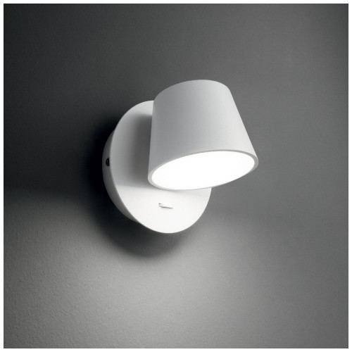 Lampada da parete Gim bianco - Ideal Lux