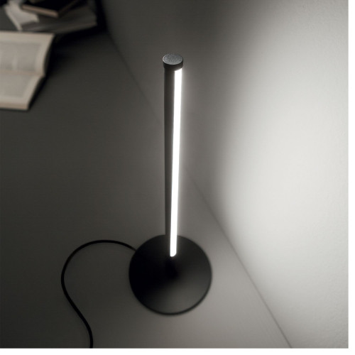 Lampada da tavolo Yoko 46 cm nero- Ideal Lux