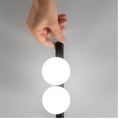 Lampada da tavolo Ping Pong nero - Ideal Lux