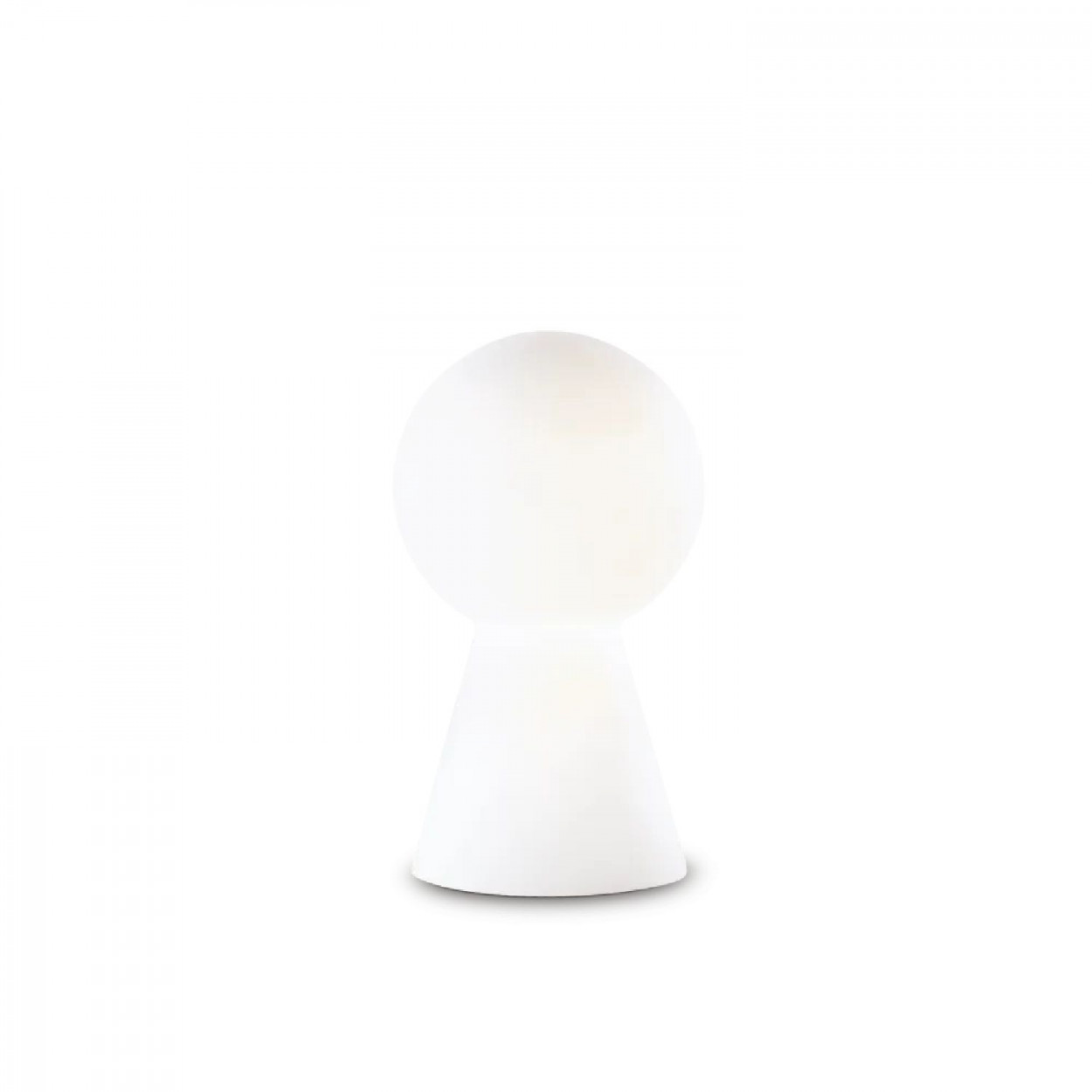 Lampada da tavolo Birillo 30 cm bianco - Ideal Lux